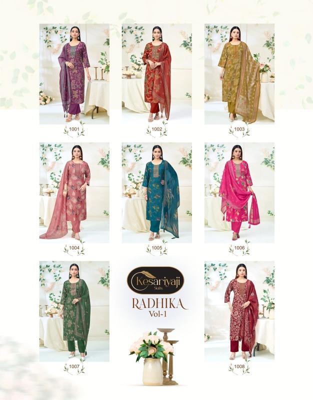 Keshriya radhika vol 1 printed kurtis wholesale